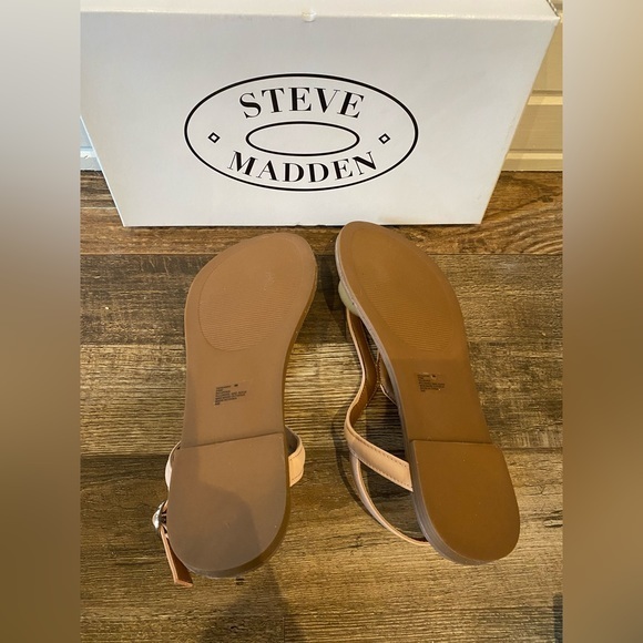 Steve Madden ‘Hideaway’ blush coloured Sandles - Flat‎ BNIB - Picture 3 of 3